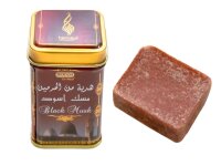 Hemani Black Musk Amber Duftblock in Dose